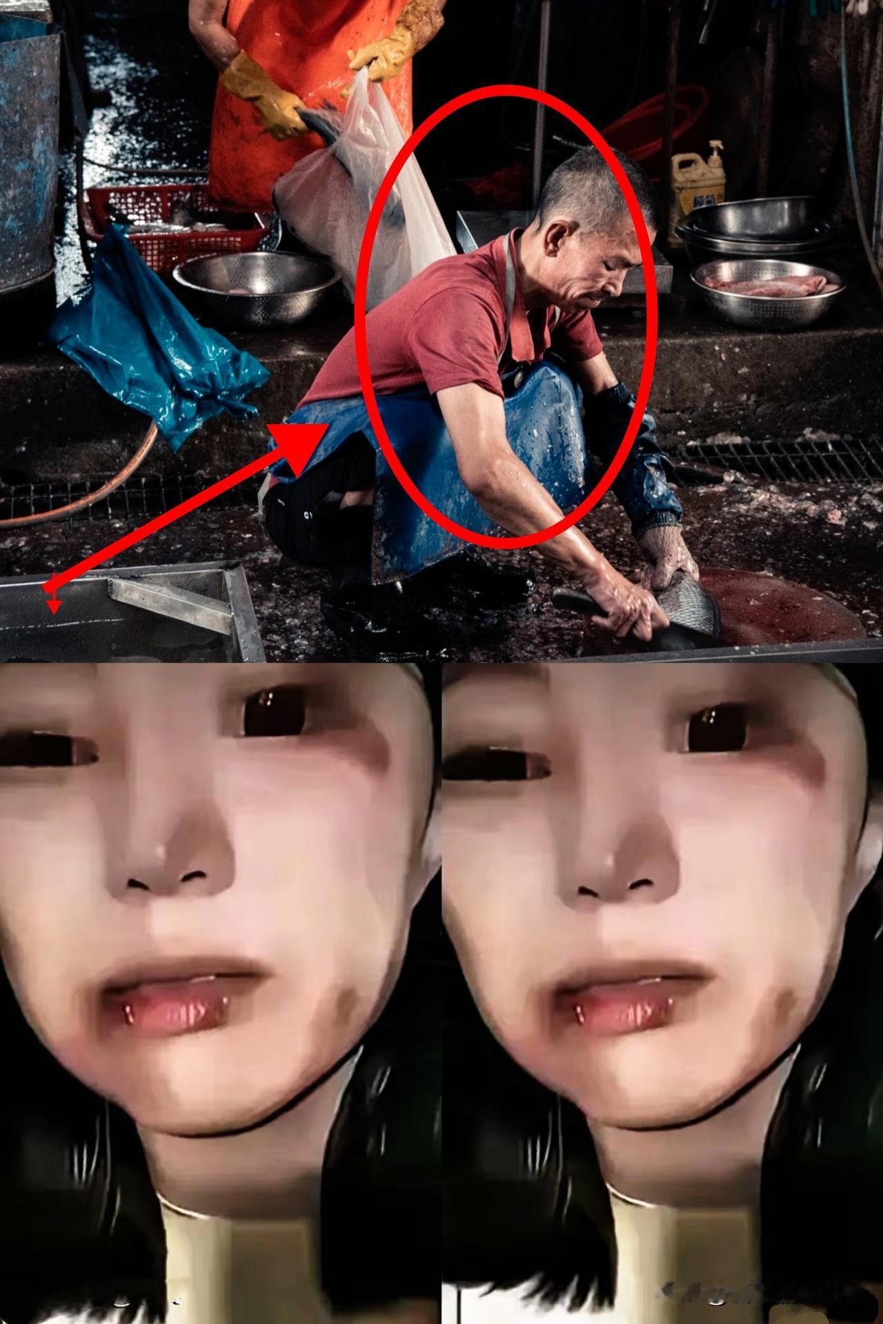 江西一女子买鱼时让摊主把鱼切成小块，并剔除鱼骨，摊主费了好一会儿功夫把鱼处理好后