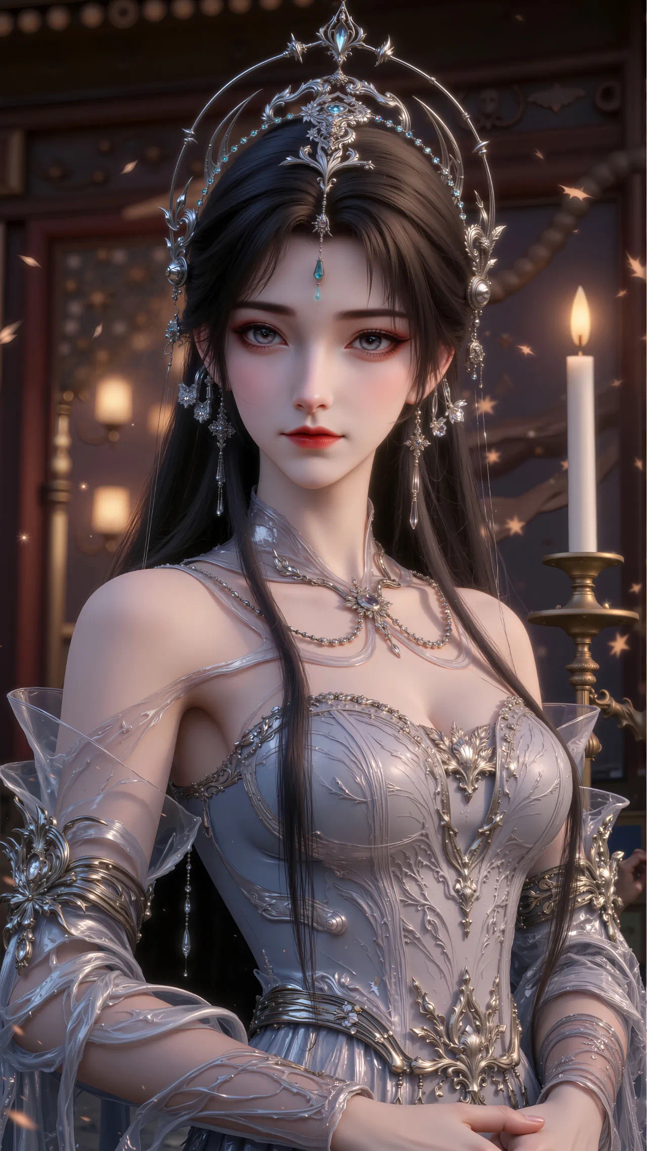 完美世界清漪仙子【精致美图】最近都是新的天骄美女登场，很久没见清漪啦！国产动