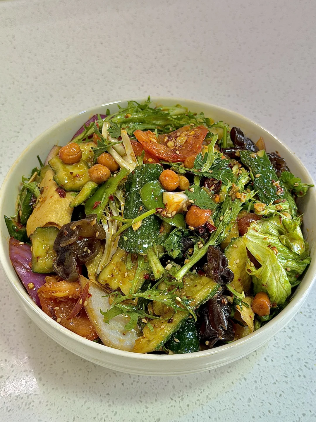 年夜饭清爽凉菜～手撕大拌菜