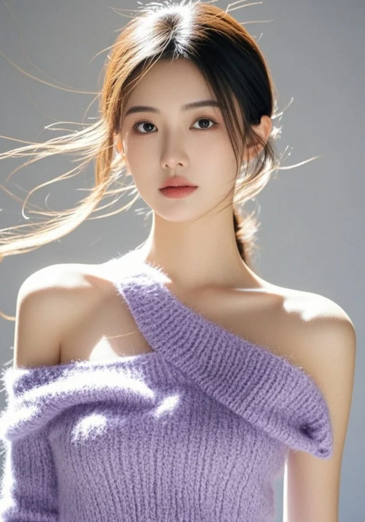 阳光透过她的发丝，美得像一场视觉盛宴——你怎么看？