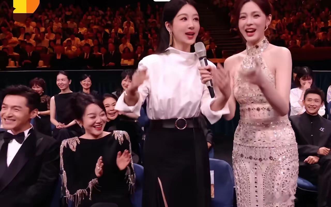 金鹰奖最大的乐子是杨紫给的，​沈梦辰在最佳女主角公布前问杨紫：​如果获奖了，会用哪首歌来表达自己的心