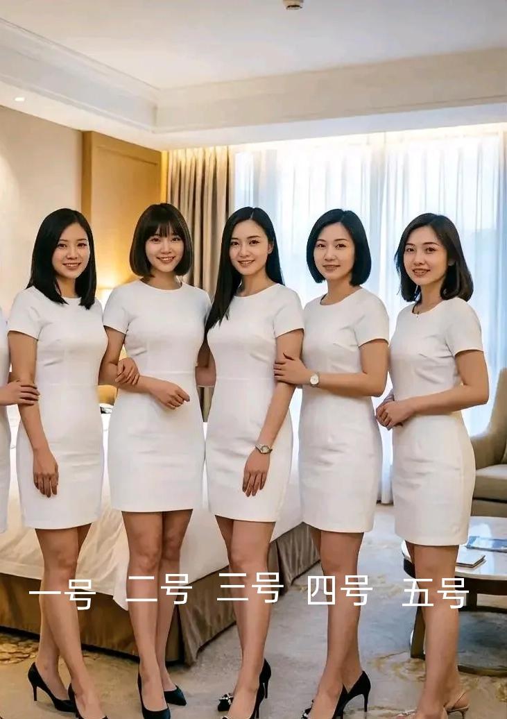 3号美若天仙，5号貌美如花。我选1号，情人眼里出西施。有缘千里来相会，这句话我信