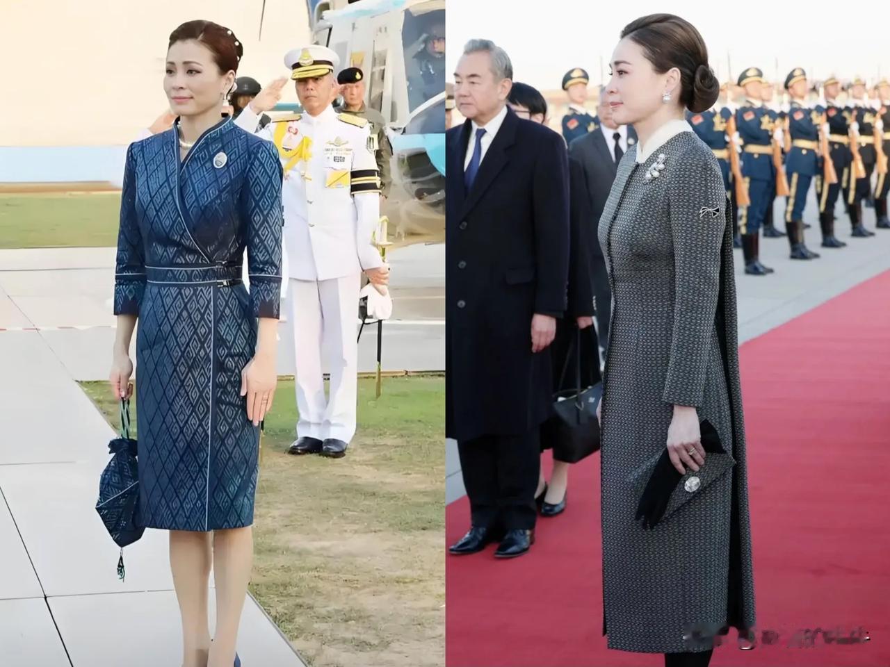 全网都在关注泰国王后，她这波太圈粉了，明明已经47岁了，没想到身材走起来