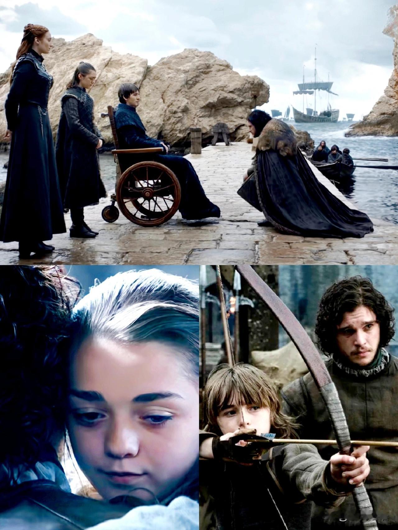 重刷权游结局，emo到深夜😭《权力的游戏》结局，越看越觉得心里空落落的。