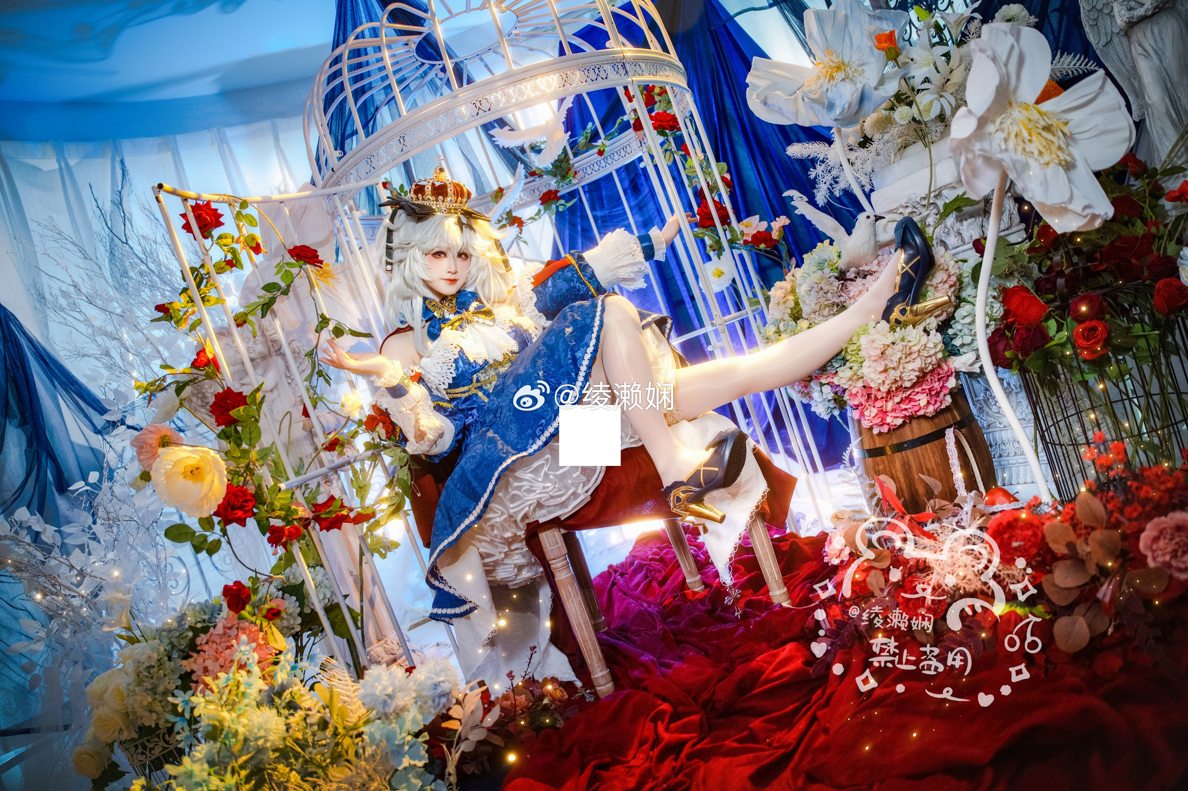 COS🍎碧蓝航线霞飞笼中的白雪公主cosplay正片预告🍎“打算把我从这里