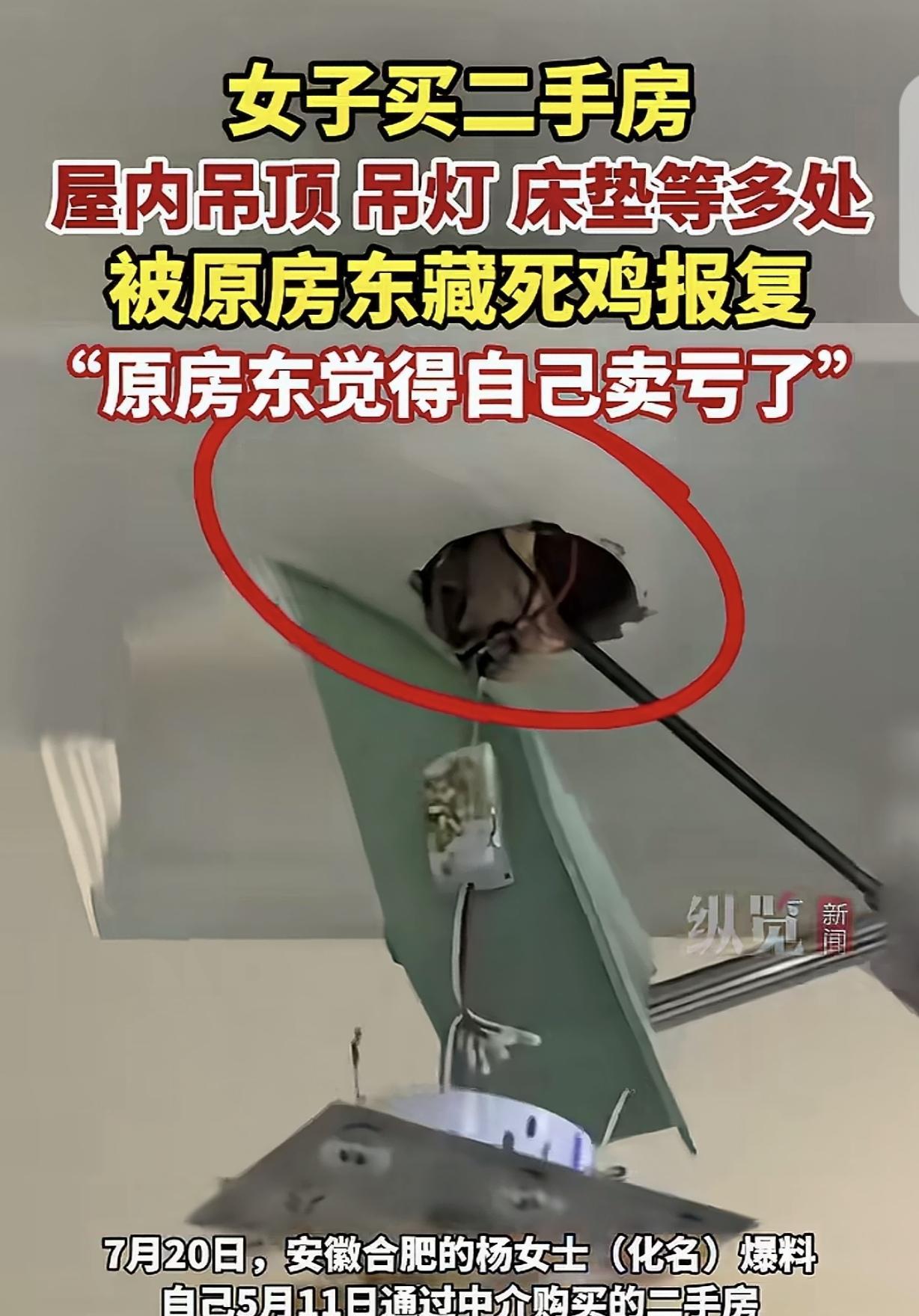 “玩不起！”安徽合肥，一女子在中介买了套二手房，合同白纸黑字写着“家电全部留下”