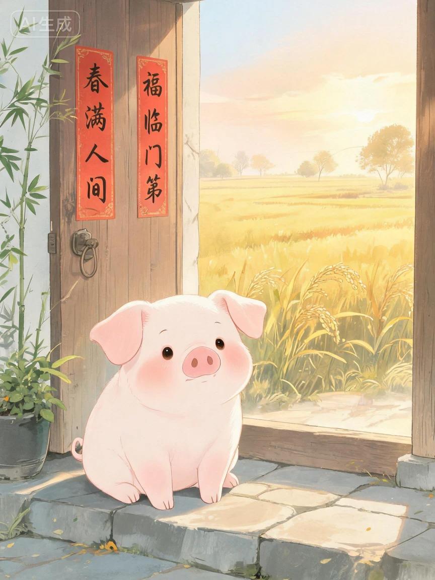 “我属猴，身边属猪的朋友都特别有福气，这篇文章说得挺在理。”