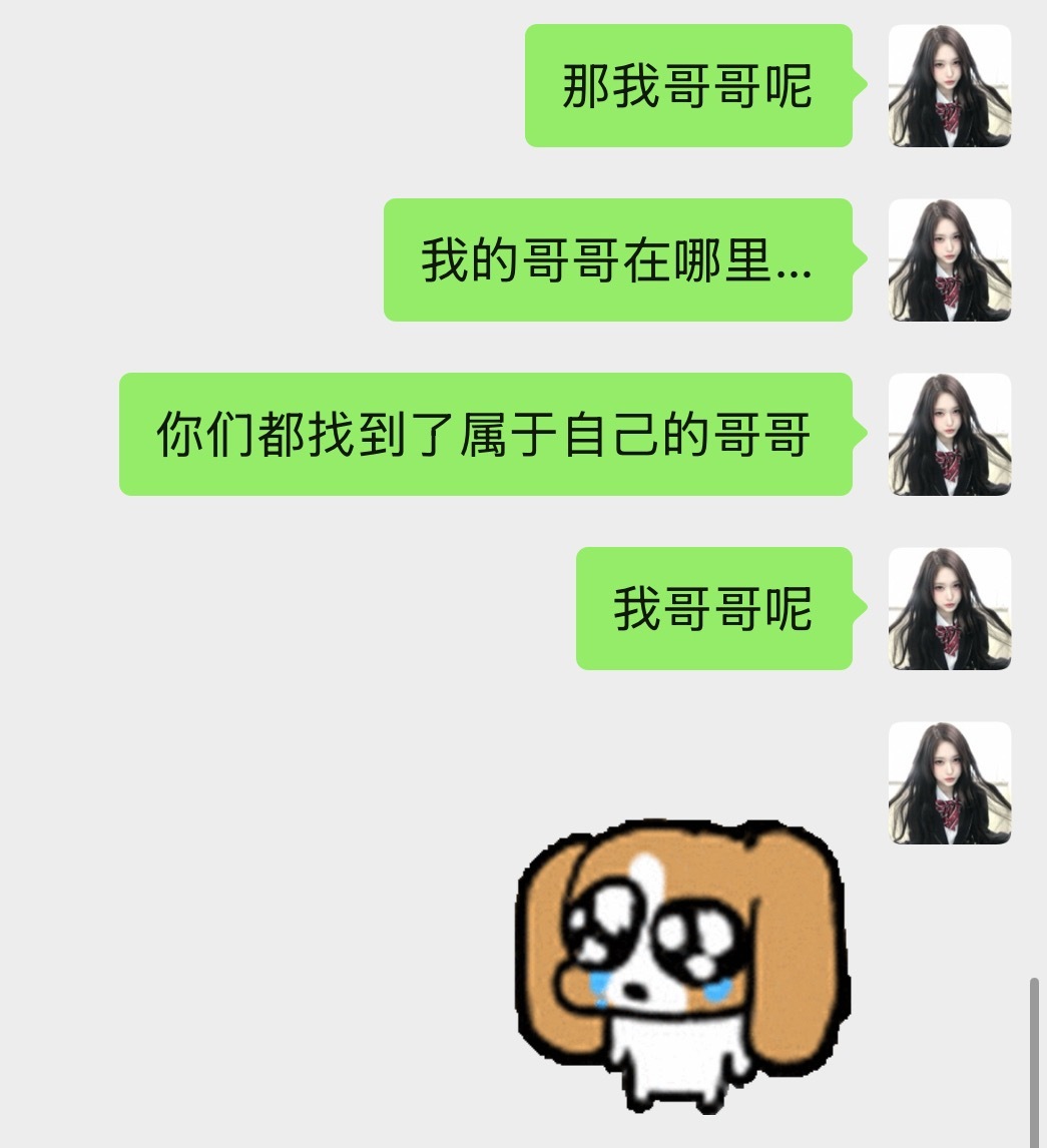 那我哥哥呢​​​