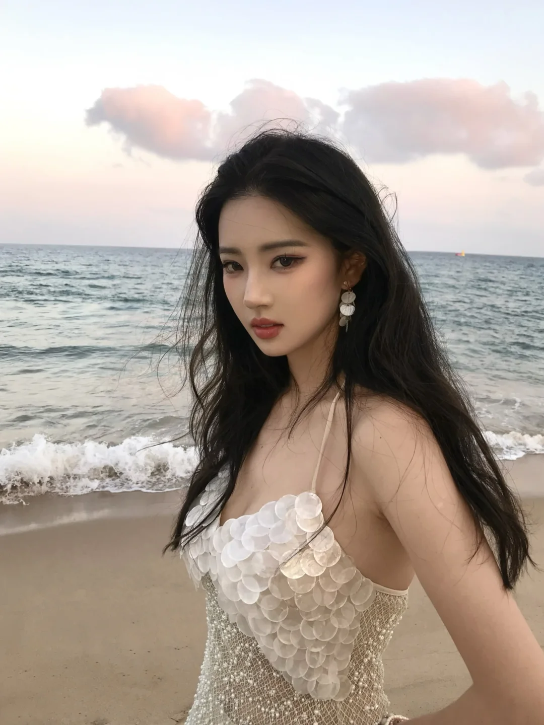 不如让我们在天黑前十分钟冲去海边