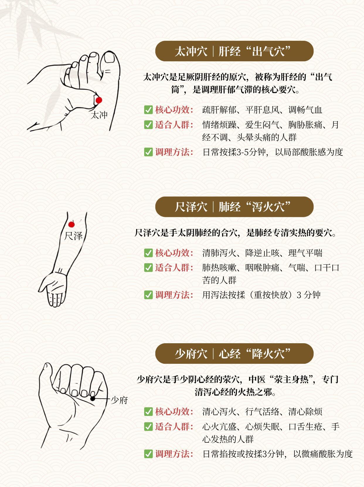 9个身体自带的「穴位特效药」！按对=吃对药✅太冲穴｜肝经「出气穴」👉核心功效