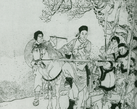 1864年，攻入天京的李臣典看到了洪秀全留下的无数美女，顿时色心大起，当夜李臣典