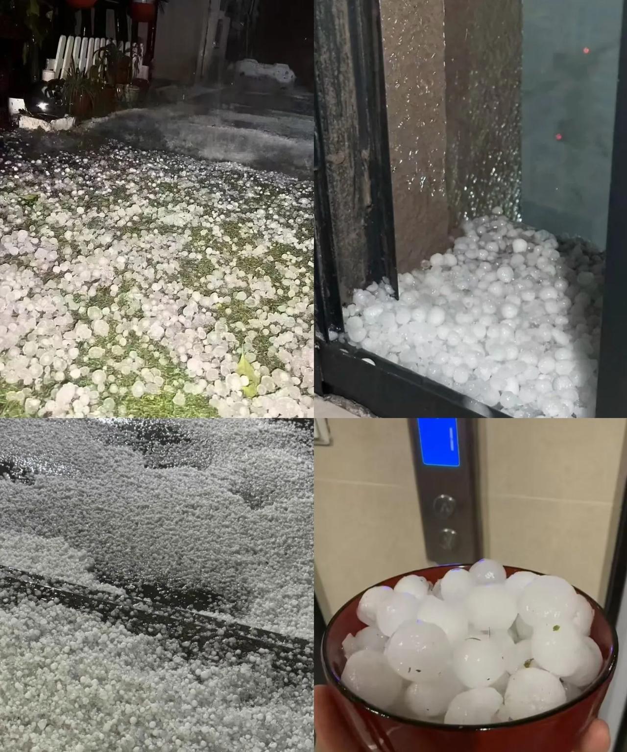 看了西安冰雹的事，我默默做了5件事：①赶紧回家瞅瞅门窗牢不牢，特别是玻璃缝儿