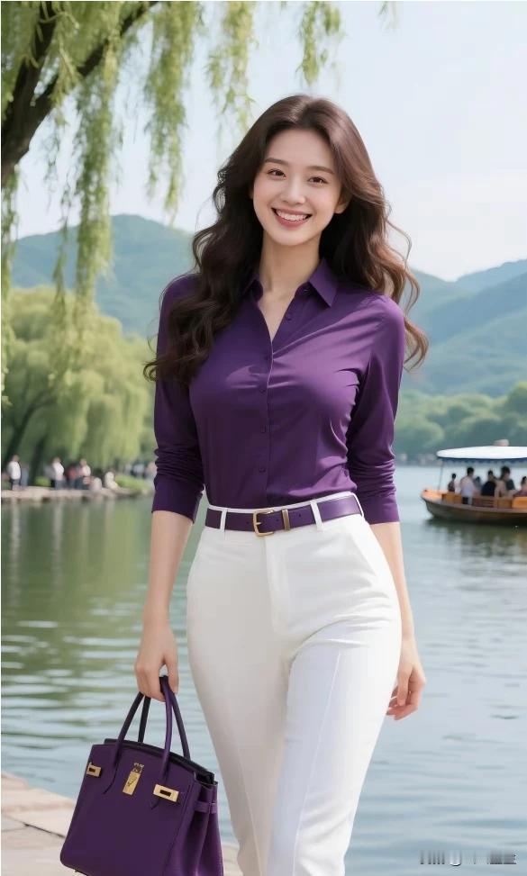 看到有人出的上联“绝色容颜惊俗世”，下联“出水芙蓉亭亭立”，还挺有意思的呢