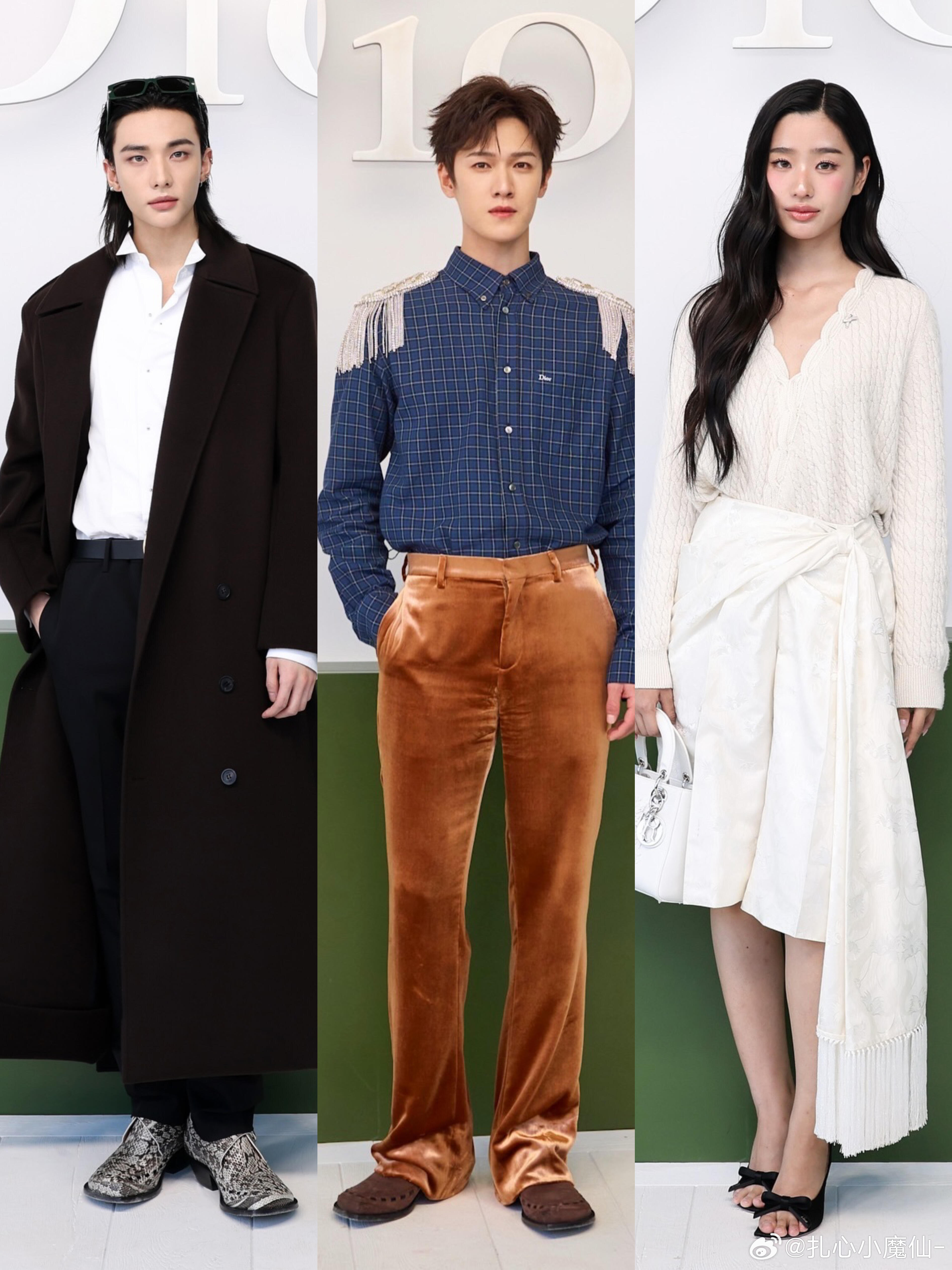 官方镜头下的Dior明星生图🈶