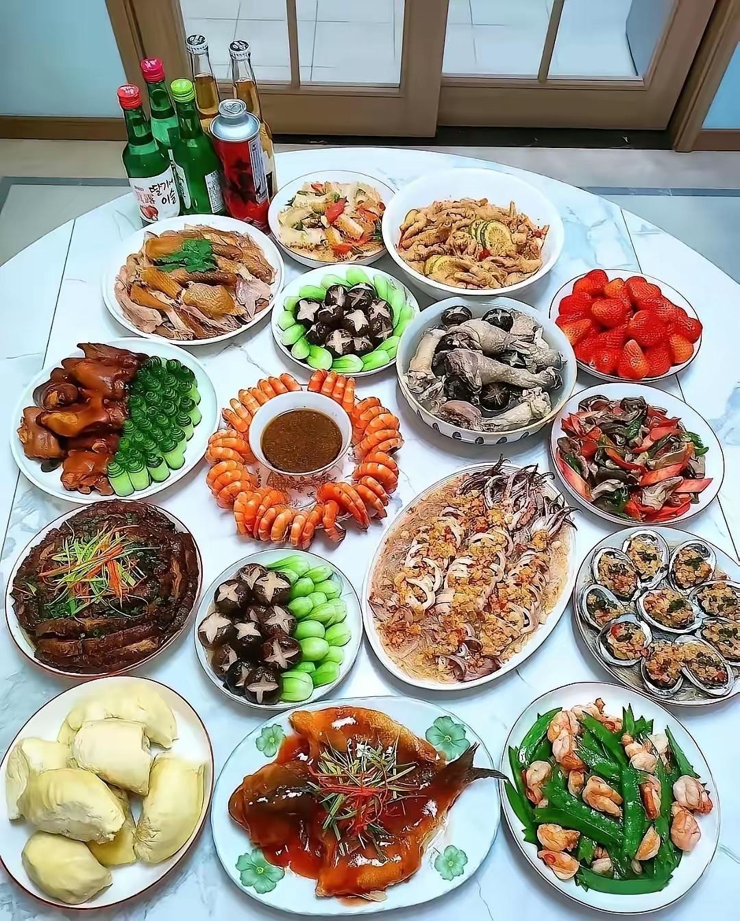 这桌菜在东北属于什么级别家庭