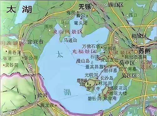 太湖最近的变化比想象中更令人惊喜水深只有1.89米，淤泥厚达2.3米，水量也