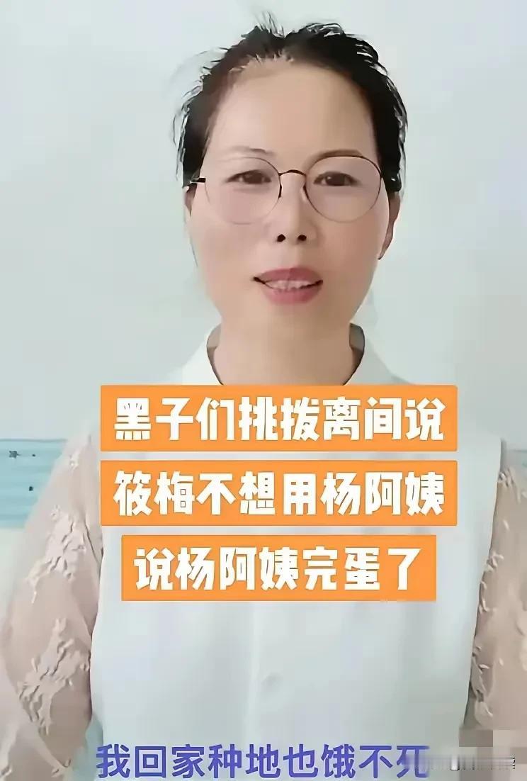 一个细节告诉你小杨阿姨不会被辞退的最近因为小杨阿姨去麻溜记官旗直播汪