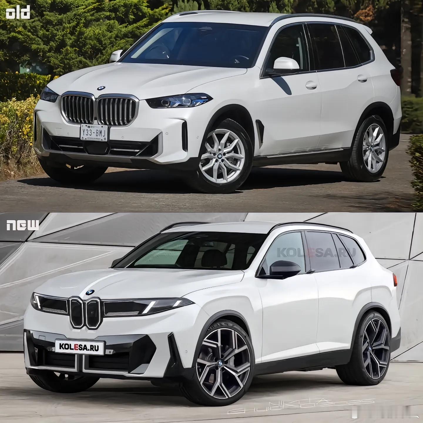 新宝马X5可能真长这样了，明年发布，据说还有纯电、插混和增程版，可以期待一下……