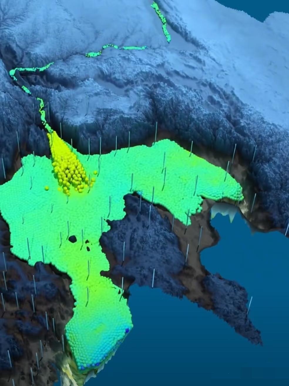 华北平原是这样形成的，所以青岛也许之前确实是个岛？？？