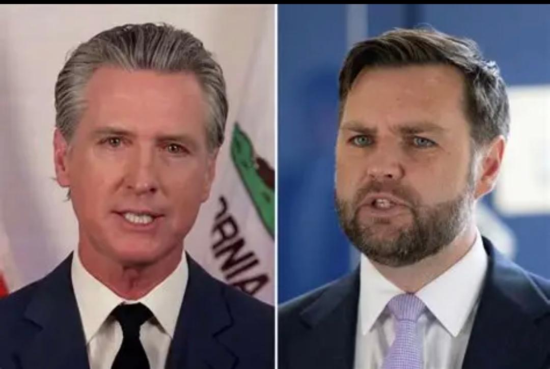 加州州长纽森今天（北京时间4月13日）写道：“JD·万斯在48小时内两次证明