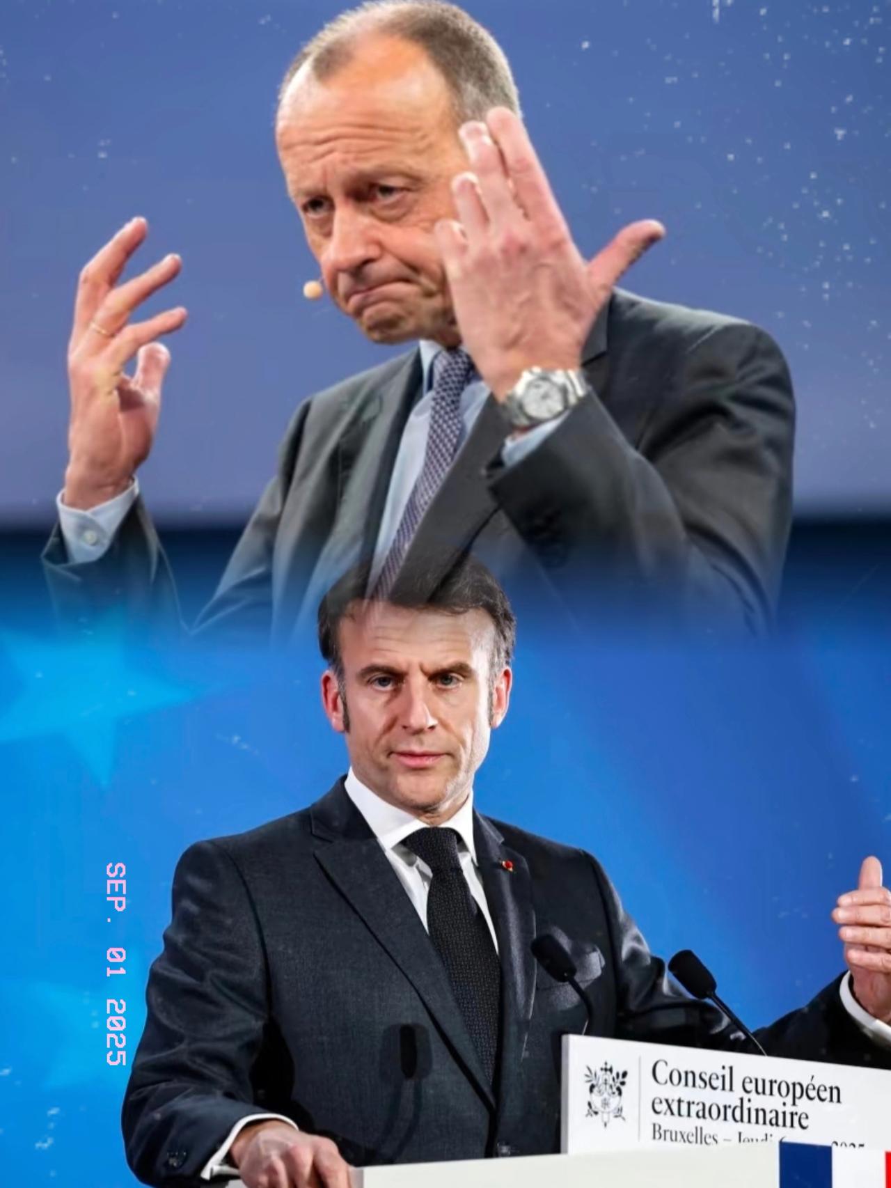万没想到，德国法国要联手彻底脱离美国的保护！近日，法国总统马克龙与德国总理默