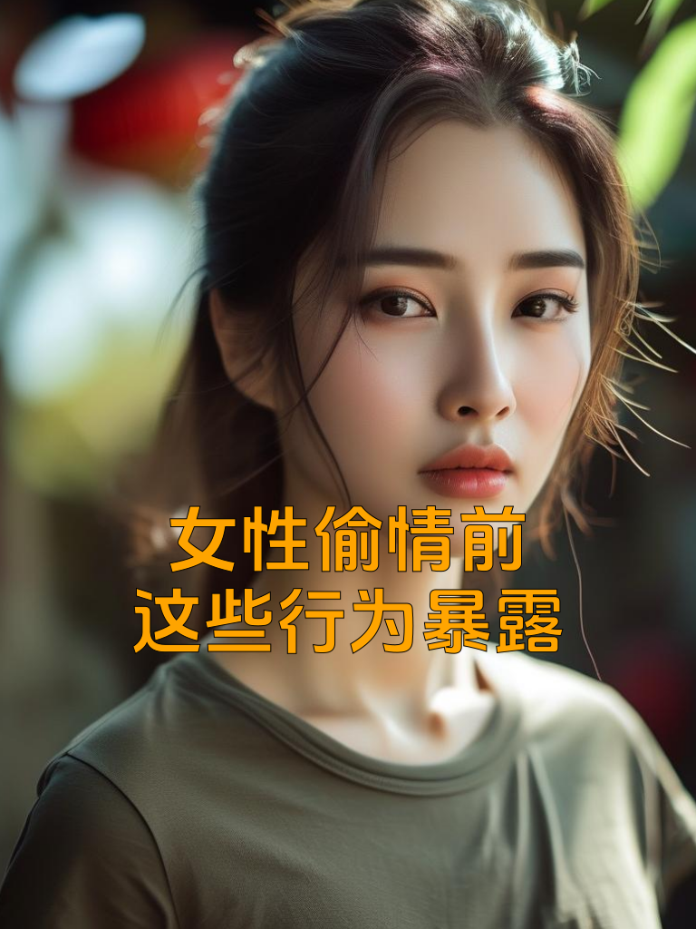 女性偷情前，这些行为暴露