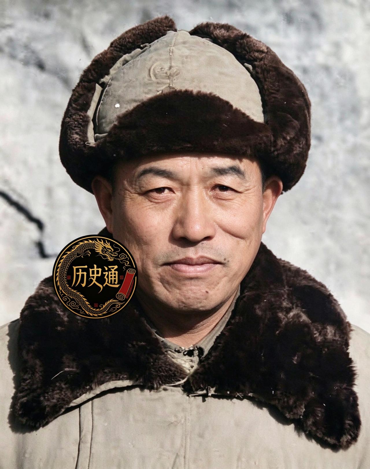 这是国军中极具战斗力的将领张惠源被俘后留下了一张罕见镜头。张惠源，字恩泽，山西人