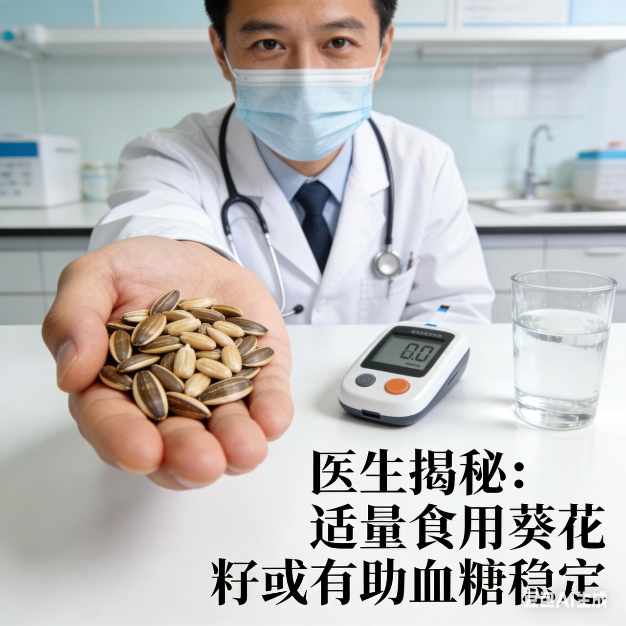 医生揭秘：糖尿病人吃葵花籽竟有助血糖稳定权威医学研究报告：葵花籽在糖尿病血糖管
