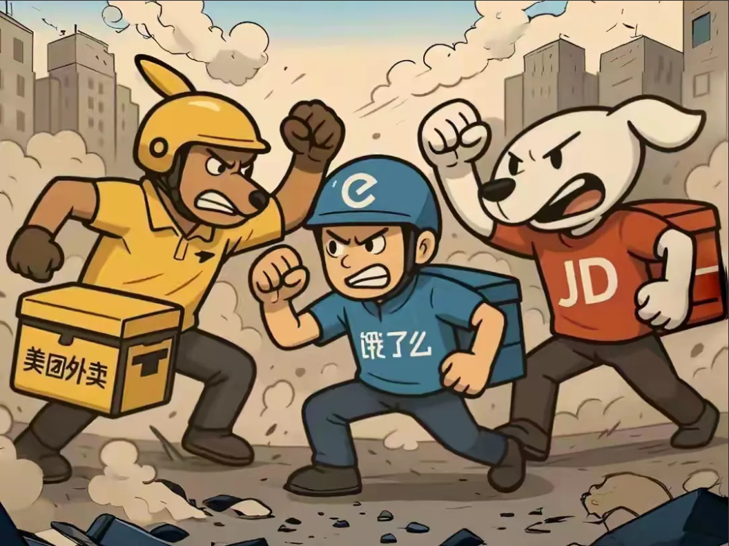 美团王兴是真懵了，他没想到美团外卖输的这么快！当初还不把京东外卖当回事，可转眼