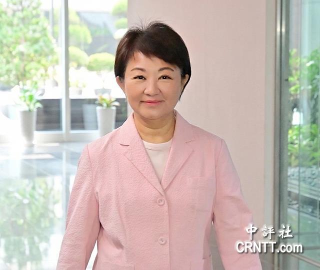 台中市长卢秀燕上周结束访美行程，回台首个公开大型行程，就是出席台中国际会展中心开