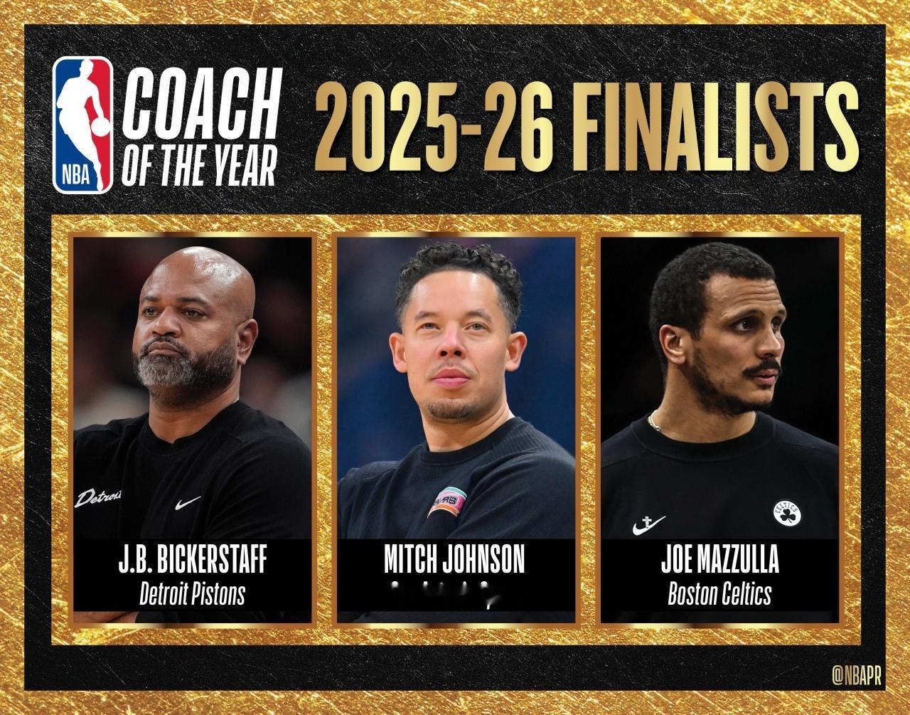 最佳主教练候选:米奇MVP候选:文班亚马DPOY候选:文班亚马最佳第六人