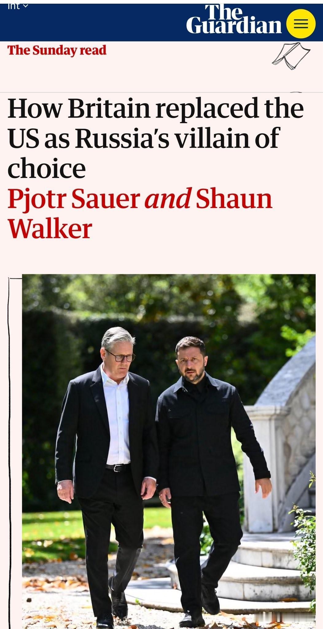 帝国噩梦：英国取代美国，成为俄罗斯的头号大敌。然而理由很简单，并非英国实力强