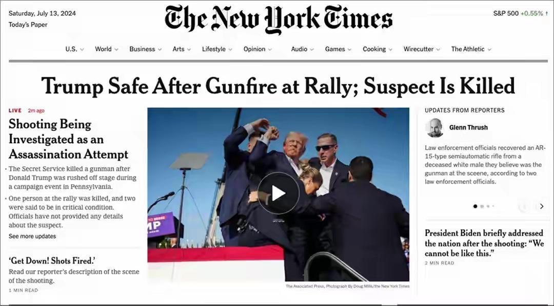 同样是枪击现场为什么特朗普两次的状态完全不一样呢第一次，明明自己已经中枪了