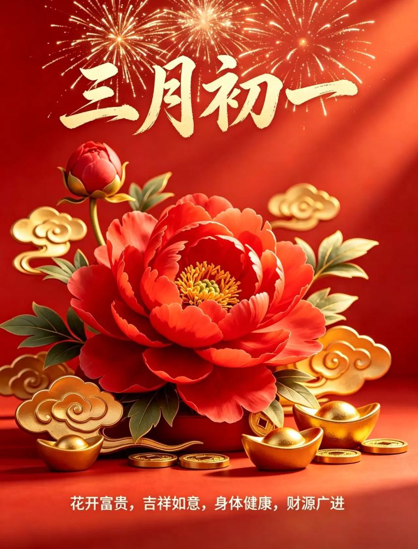 🌺2026./04.17周五早安心语🌺🌿💐农历三月首日，春风拂繁花