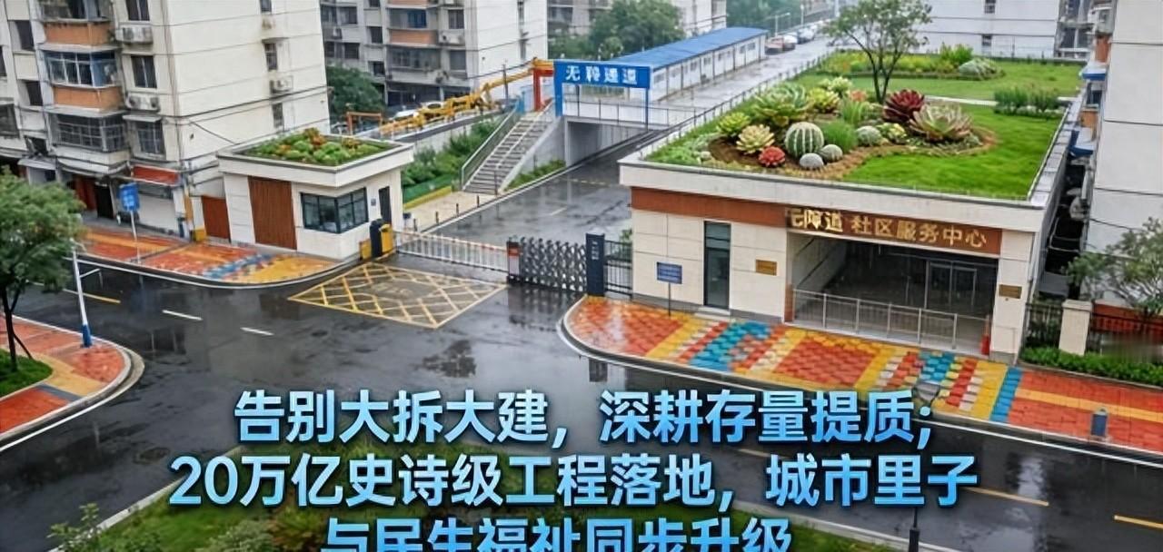 20万亿！中国将打造全球乃至人类史上最大规模“城市更新工程”最近住建部部长倪