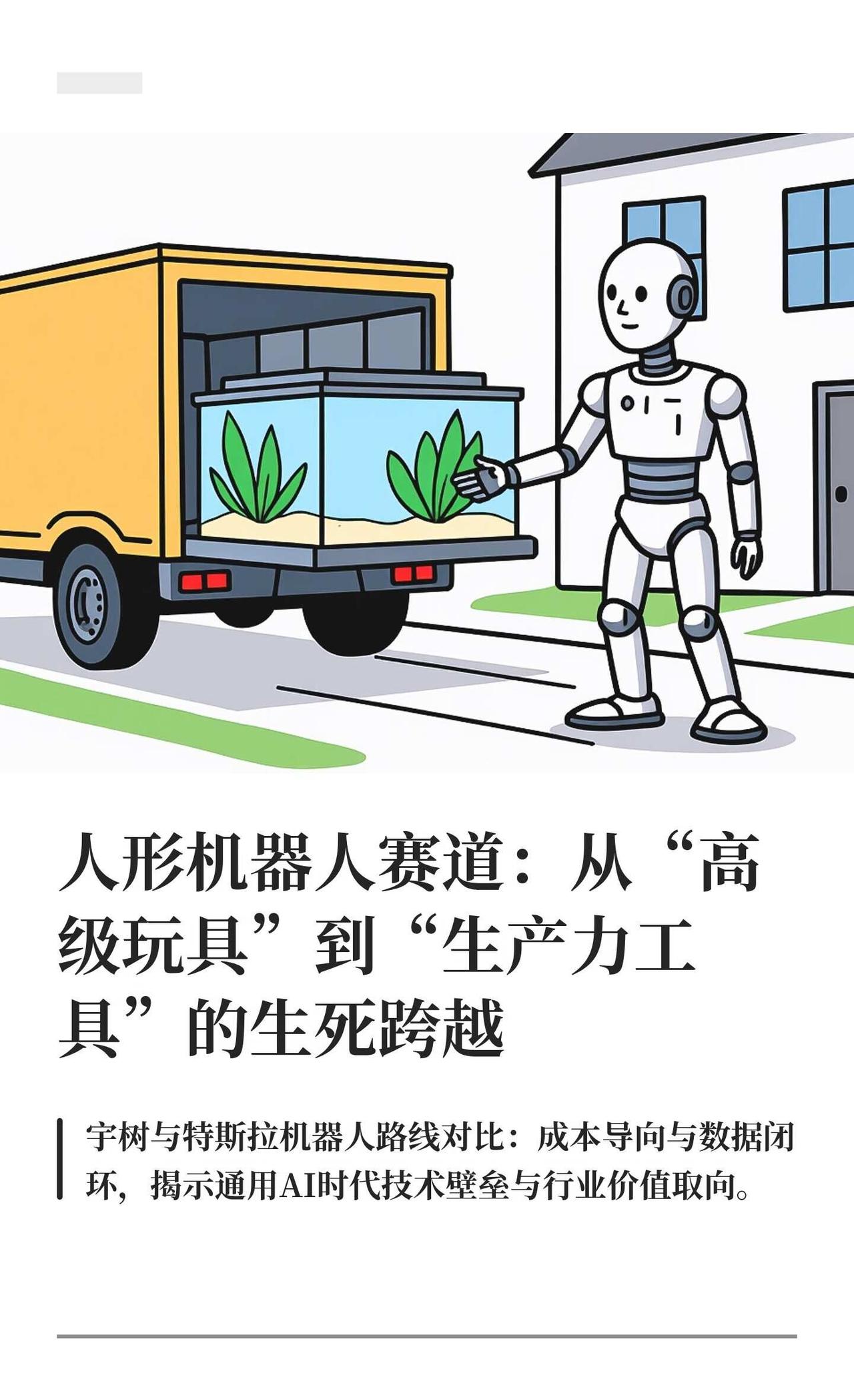 人形机器人赛道：从“高级玩具”到“生产力具身智能人工智能机器人