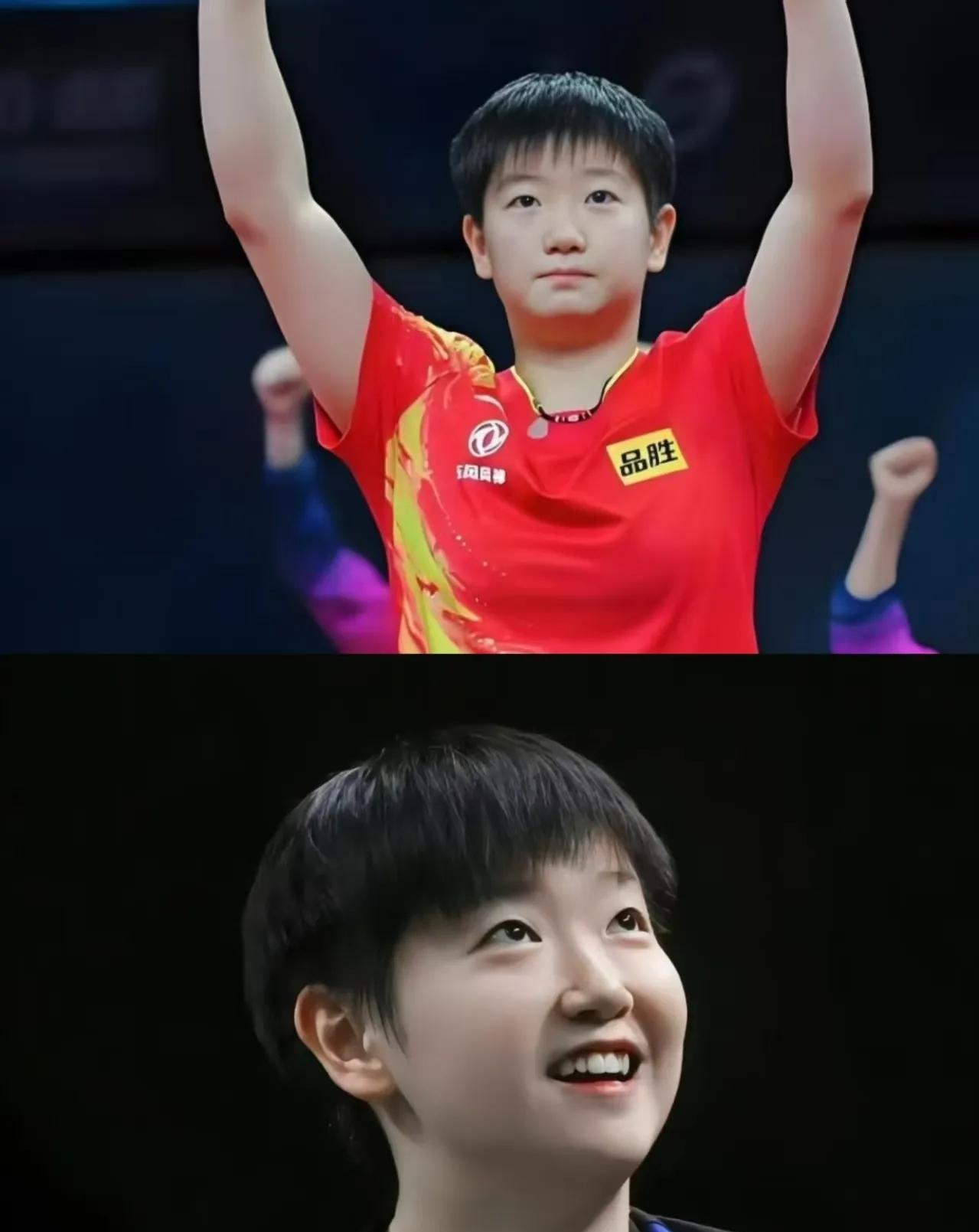 乒坛第一位六冠王，中国孙颖莎！六座大满贯女单冠军分别是：2023年新加坡