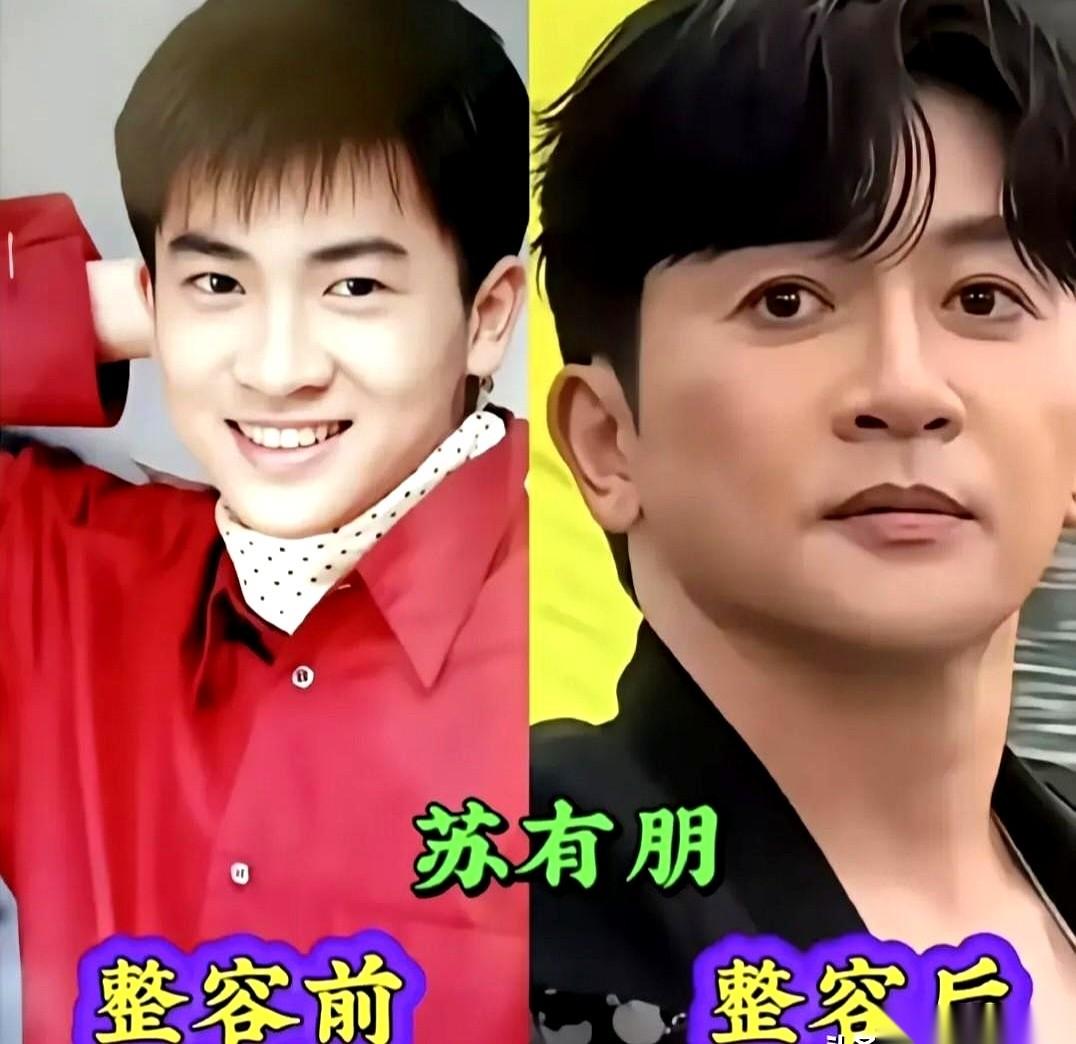 有些男演员，动刀前，是导演镜头里一扫而过的背景板，连句囫囵词儿都混不上。动刀后