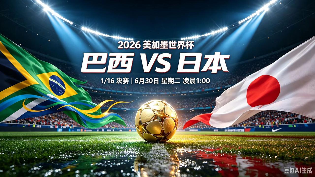 2026美加墨世界杯-1/16决赛，6月30日赛程日期：06月30日(星期二
