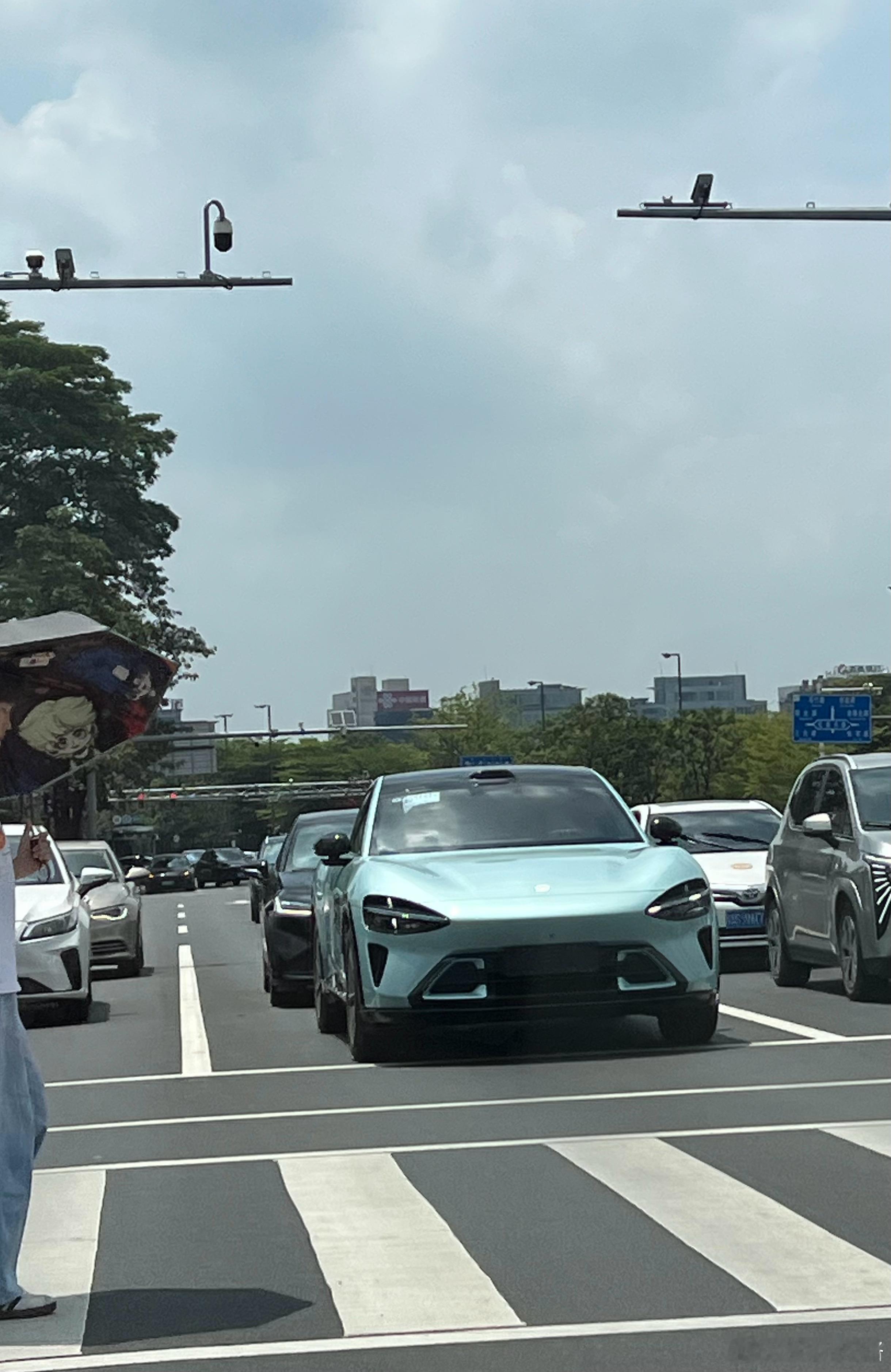 第一次见到野生小米YU7大v聊车小米yu7​​​