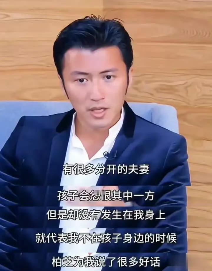 谢霆锋说：我不在孩子身边的时候，柏芝为我说了很多好话！谢霆锋演唱会两个儿子都去