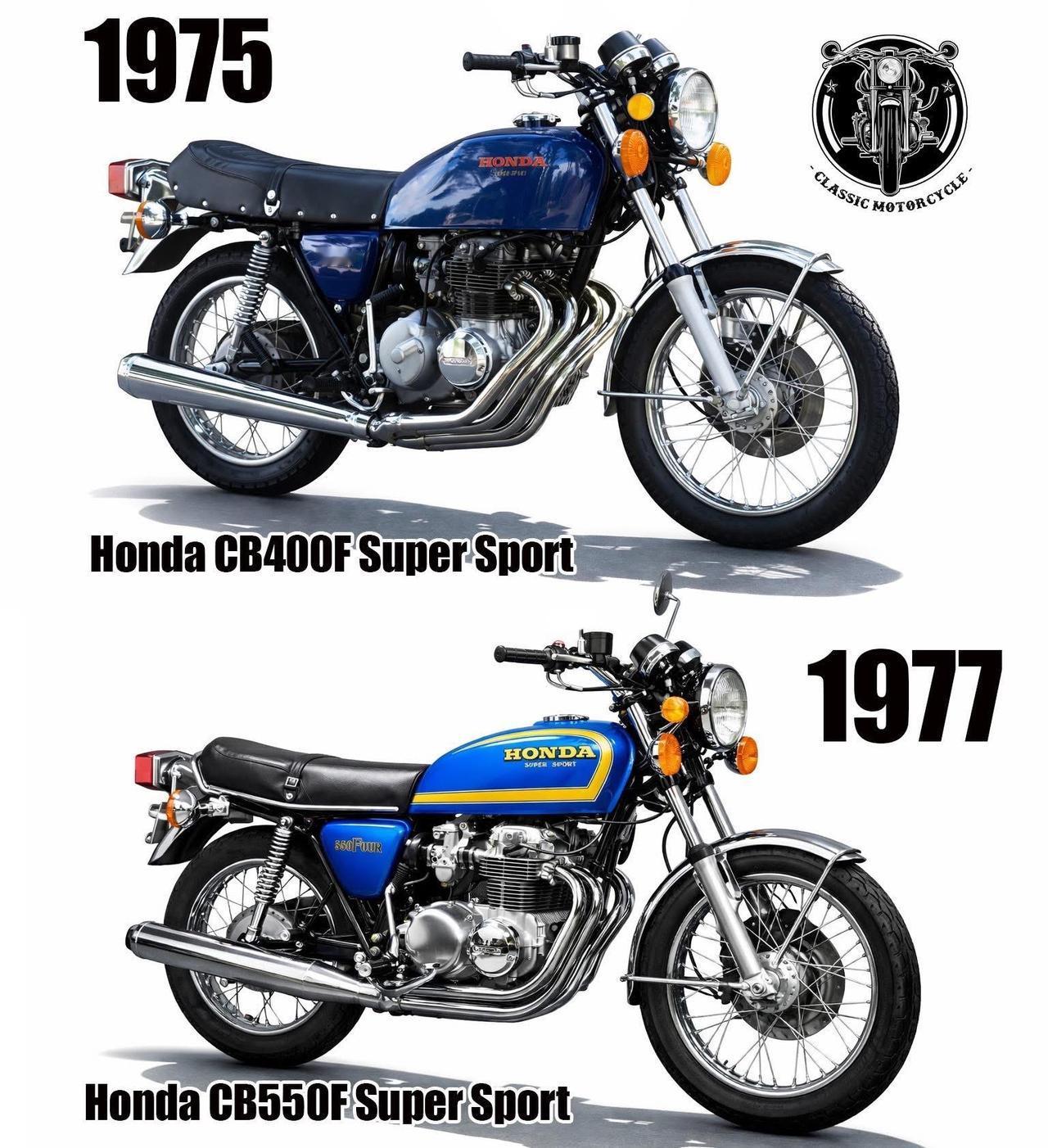 以前的本田HondaCB400FCB550F，你更喜欢哪个