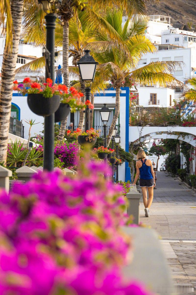 【这里是西班牙】如果你来到了大加那利岛,一定不要错过这个梦幻小镇——莫甘港(Pu