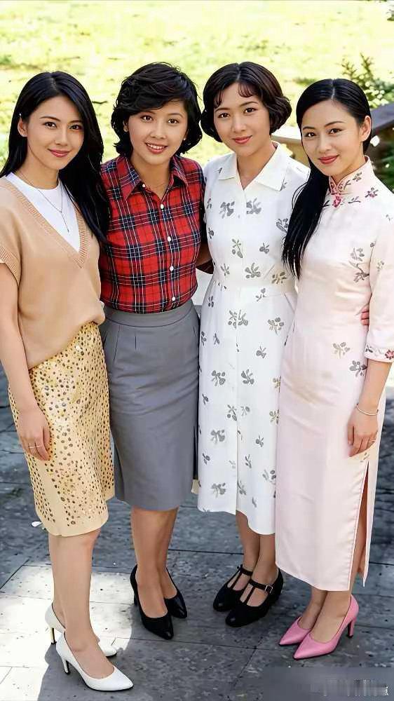 经典颜值天花板！朱琳、龚雪、陈红、高圆圆四大美人，风华绝代，一眼沦陷。