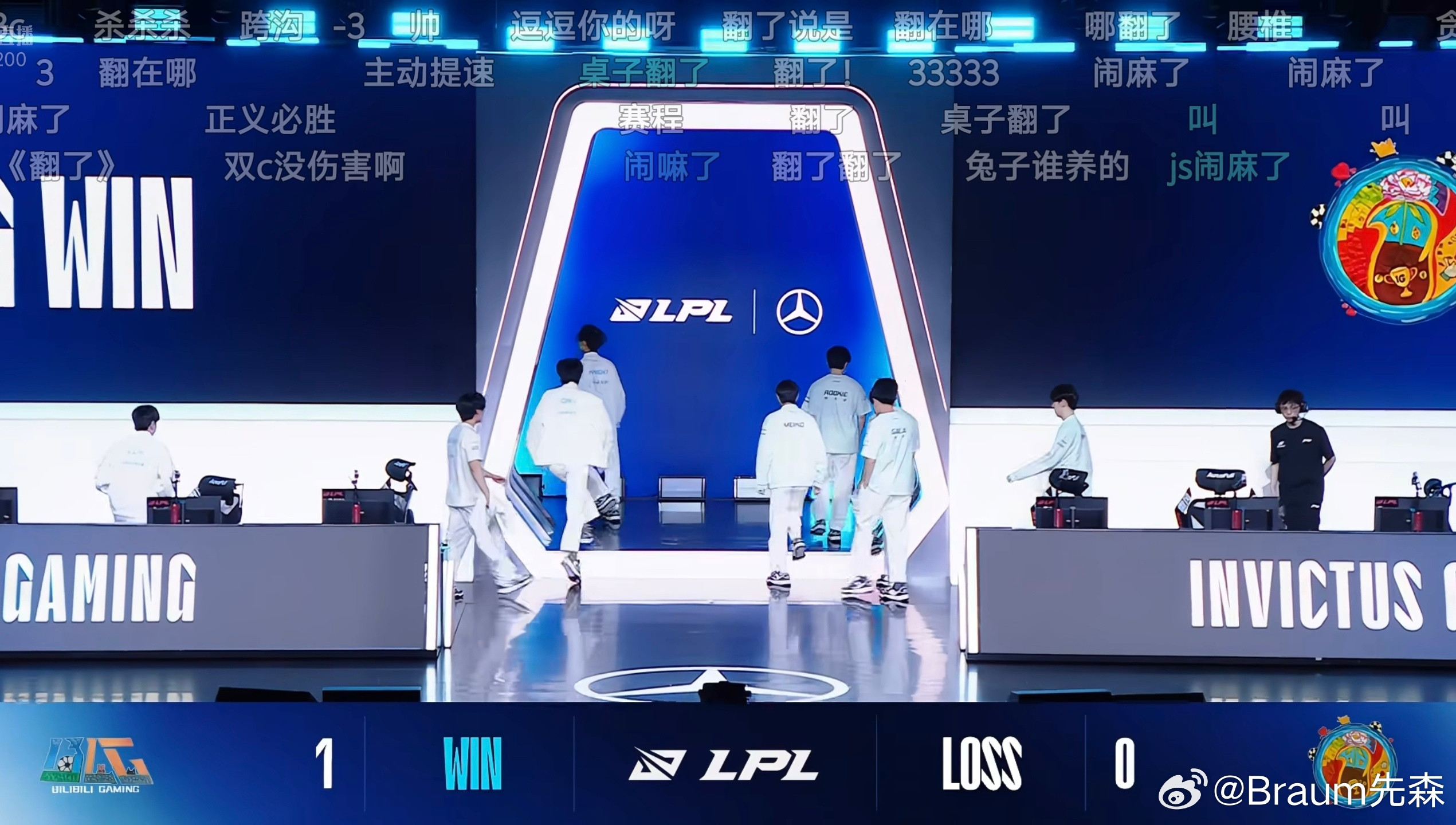 左手在中路的统治力完全展现。BLG对战iG​​​