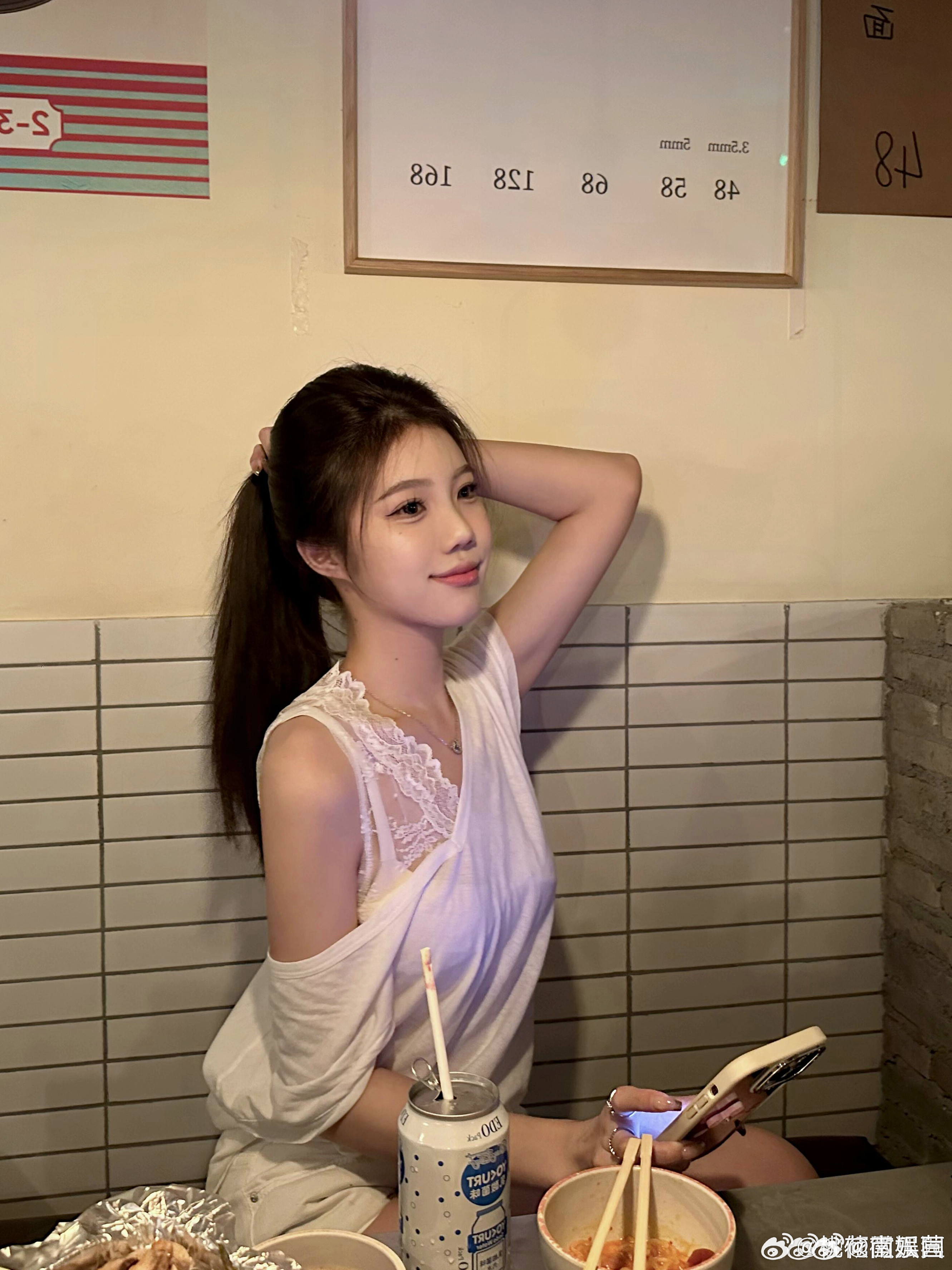 午餐加鸡腿，再来一罐饮料​​​