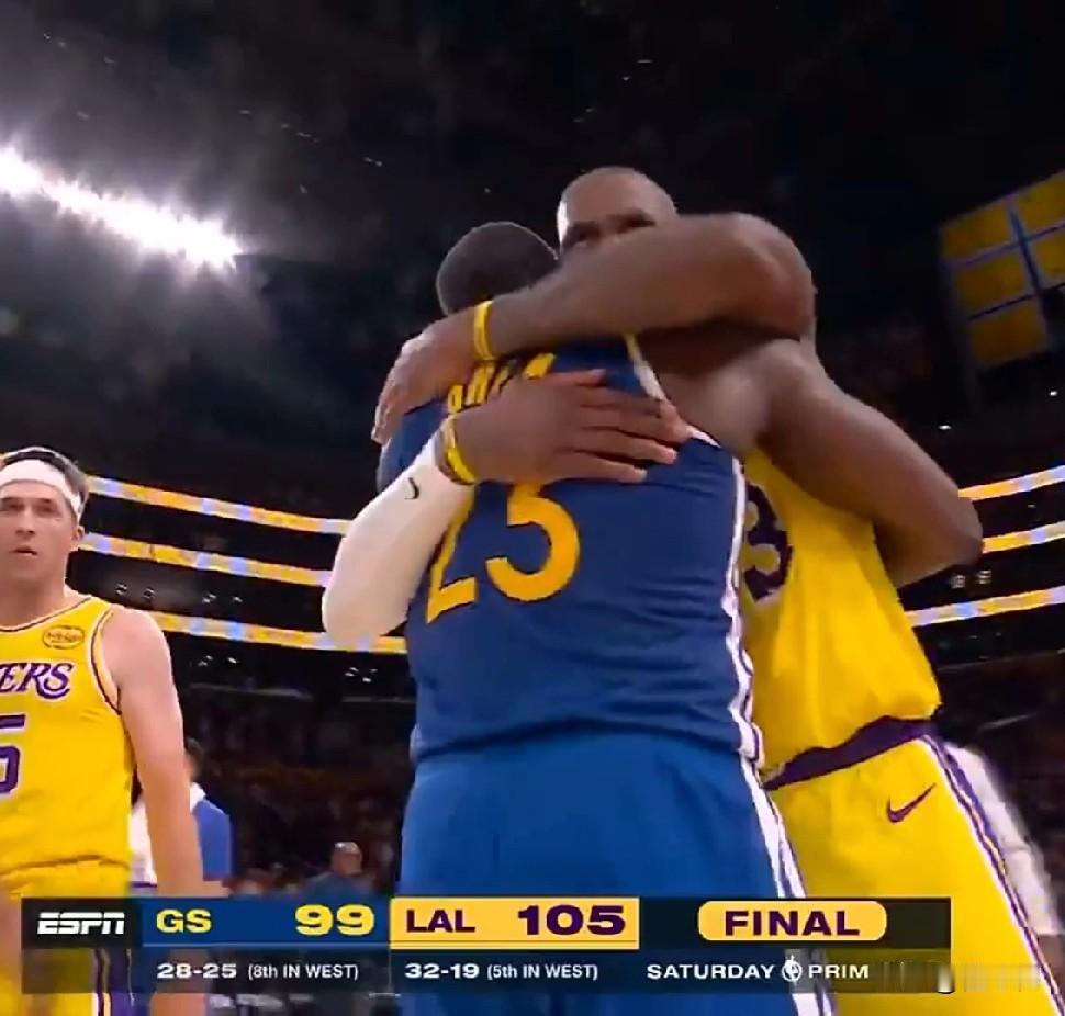 还得是追梦！追梦格林谈詹姆斯：“勒布朗是我尊重的大哥。”“但是在比赛中。