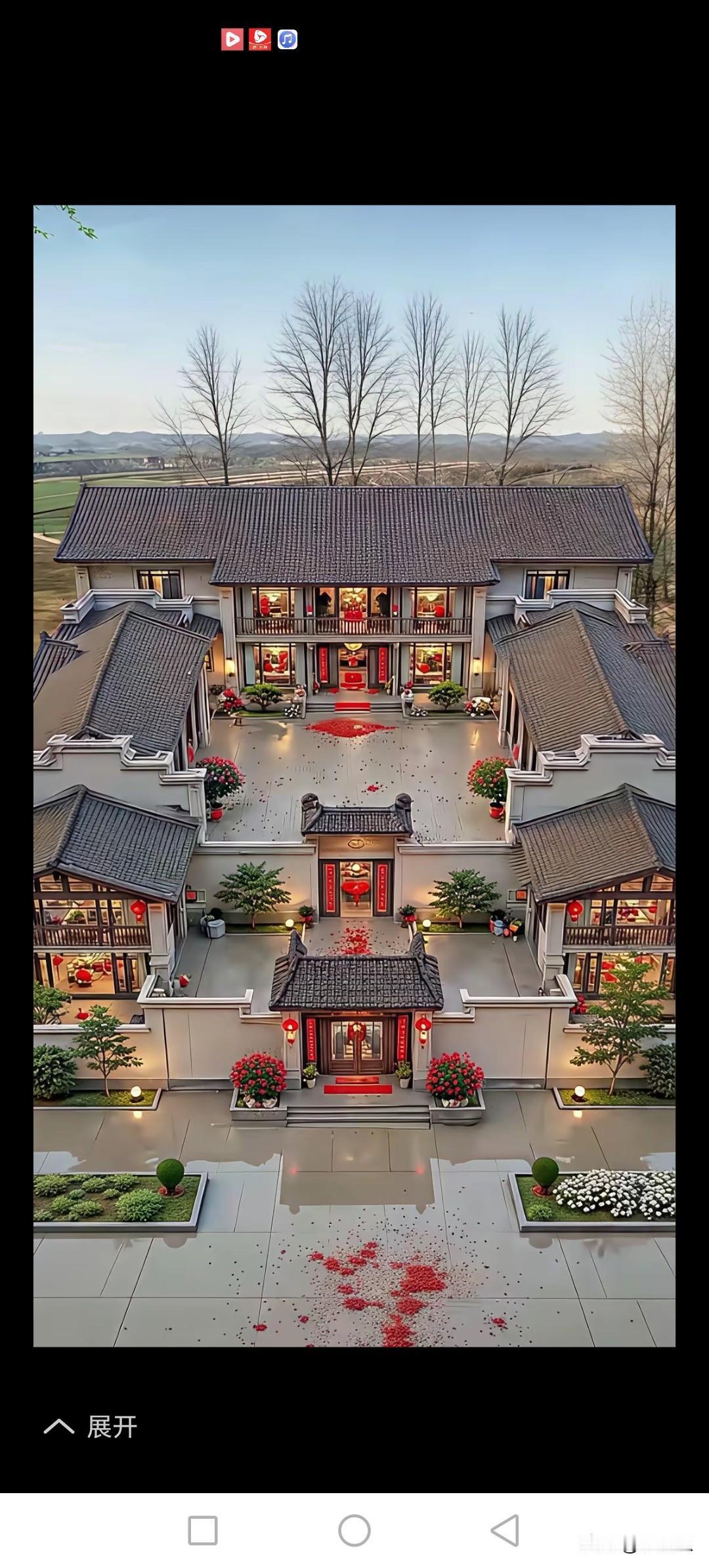 这是北方豪宅吗。设计太好了，每天可以不同地方泡茶。如果家里住几代人一起也是很