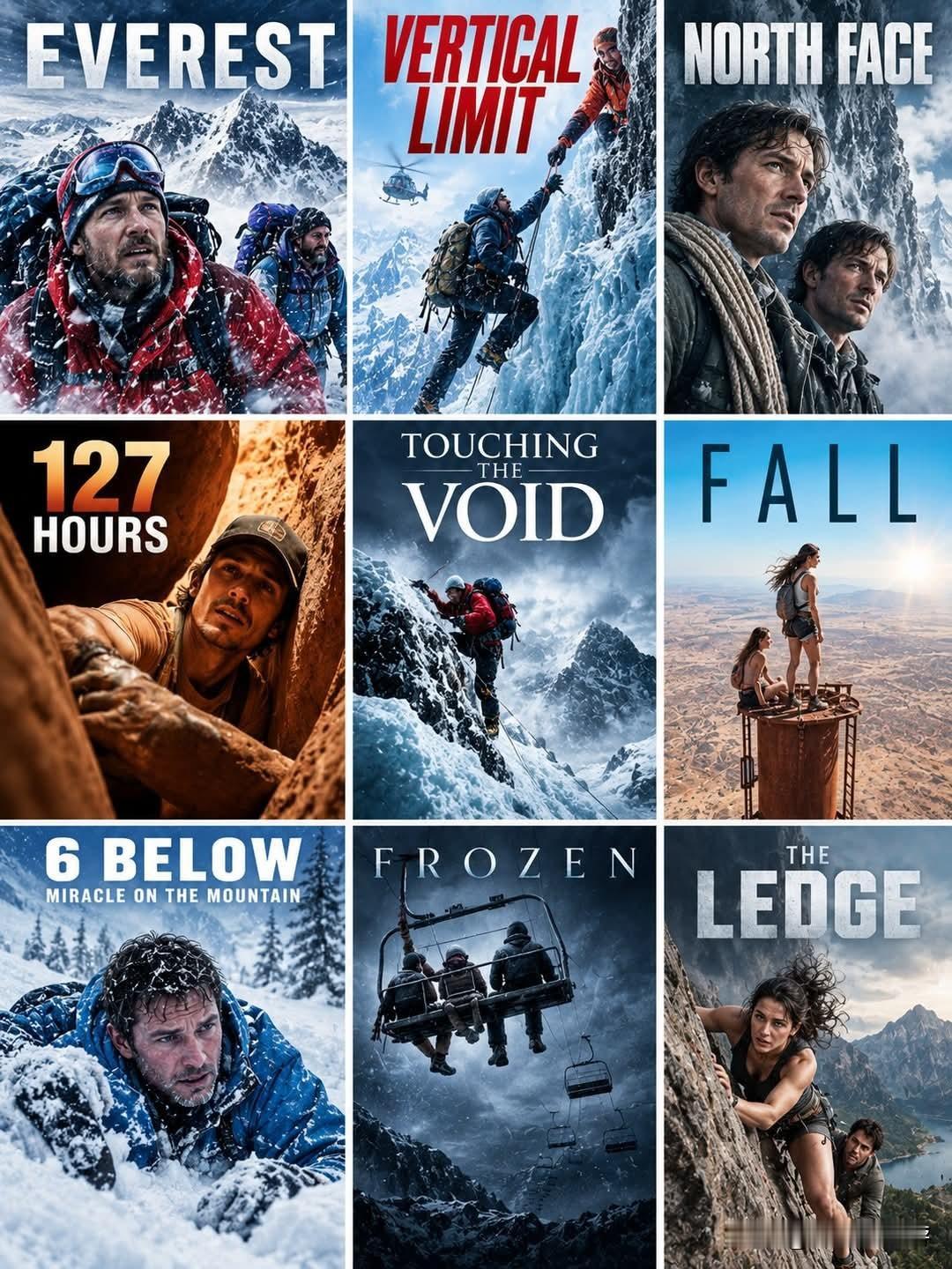 🍿影片推荐：高山求生动作片极致海拔、严酷环境，绝境之下奋力求生。1