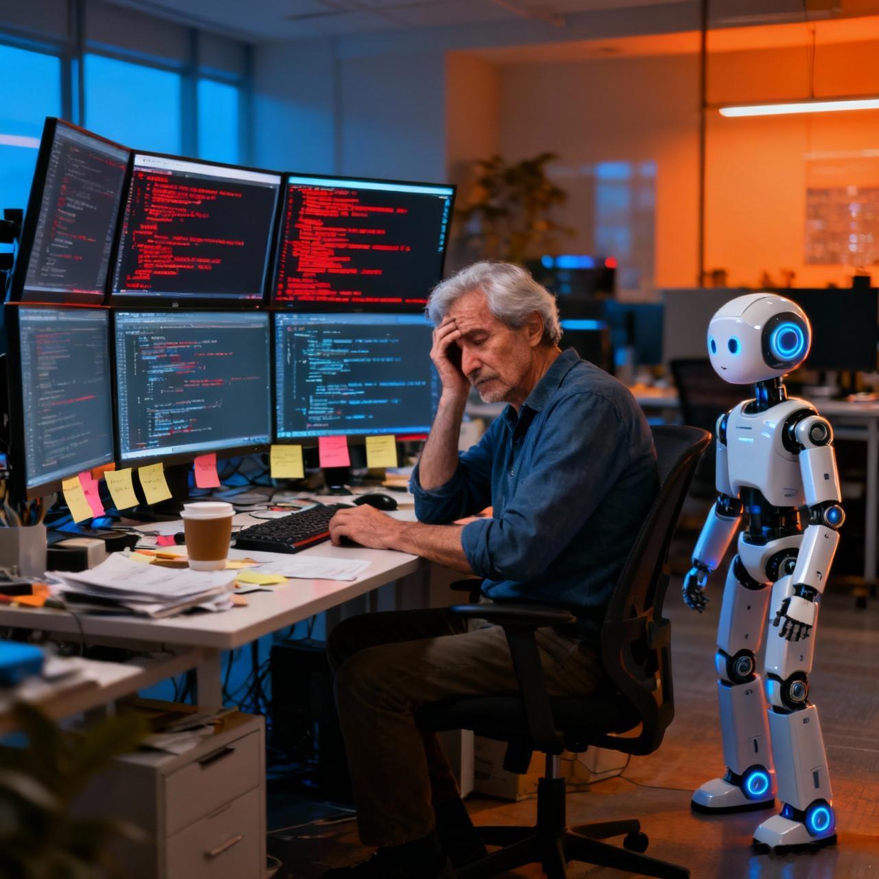AI把资深程序员逼成保姆VibeCoding反而拴住开发者VibeCoding
